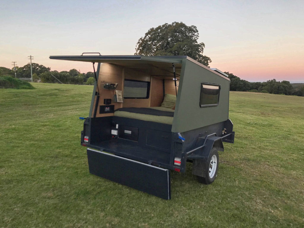 custom camper trailer project
